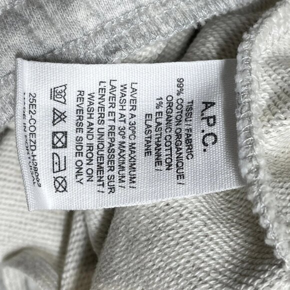 A.P.C. x Asics Men's Hill Jogger Pants Grey Size XXL - Picture 6 of 7